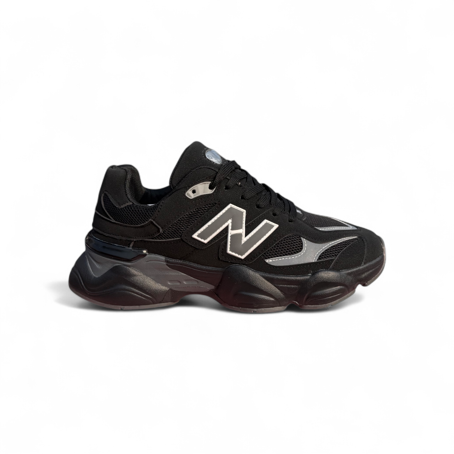 9060 Full Black Sneakers - Image 1