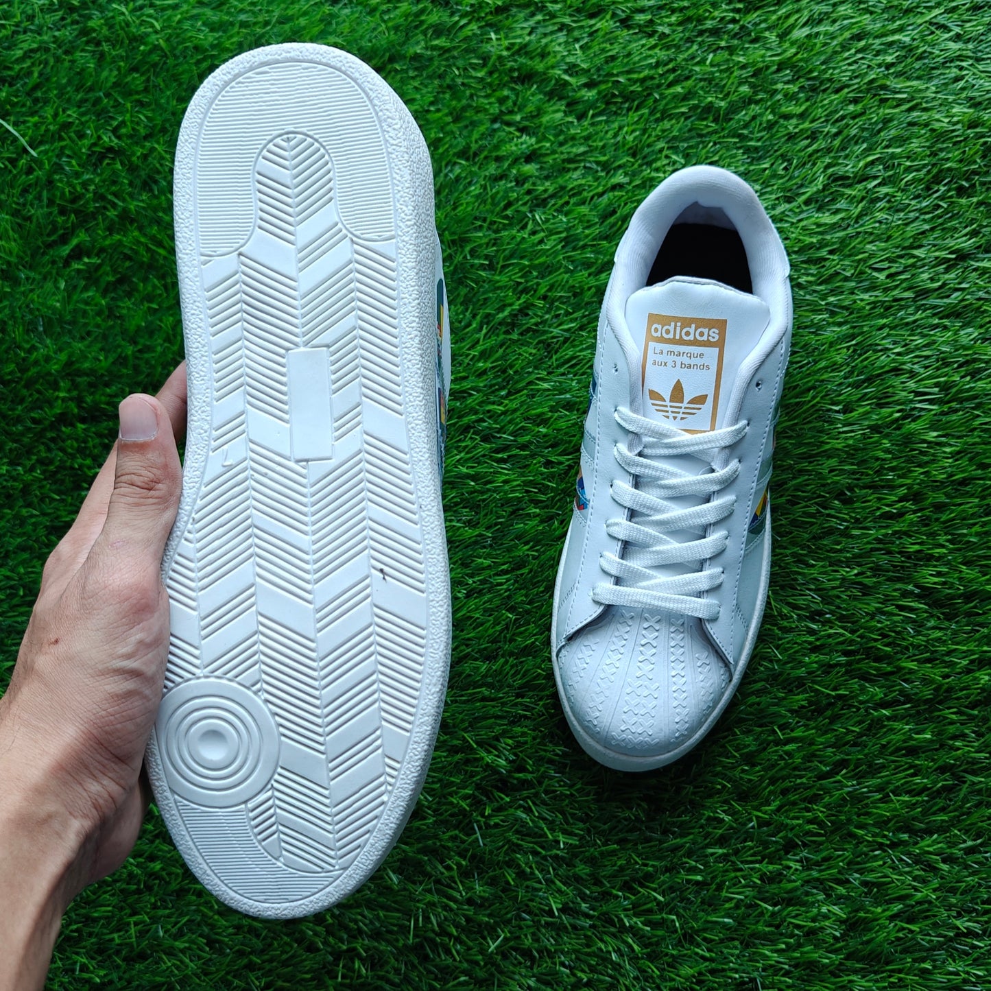 Superstar Flower White