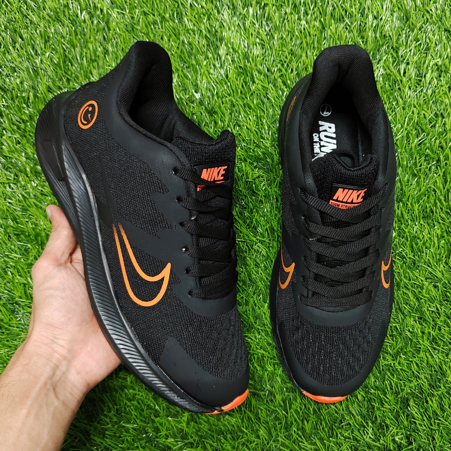 Smiley Black Orange