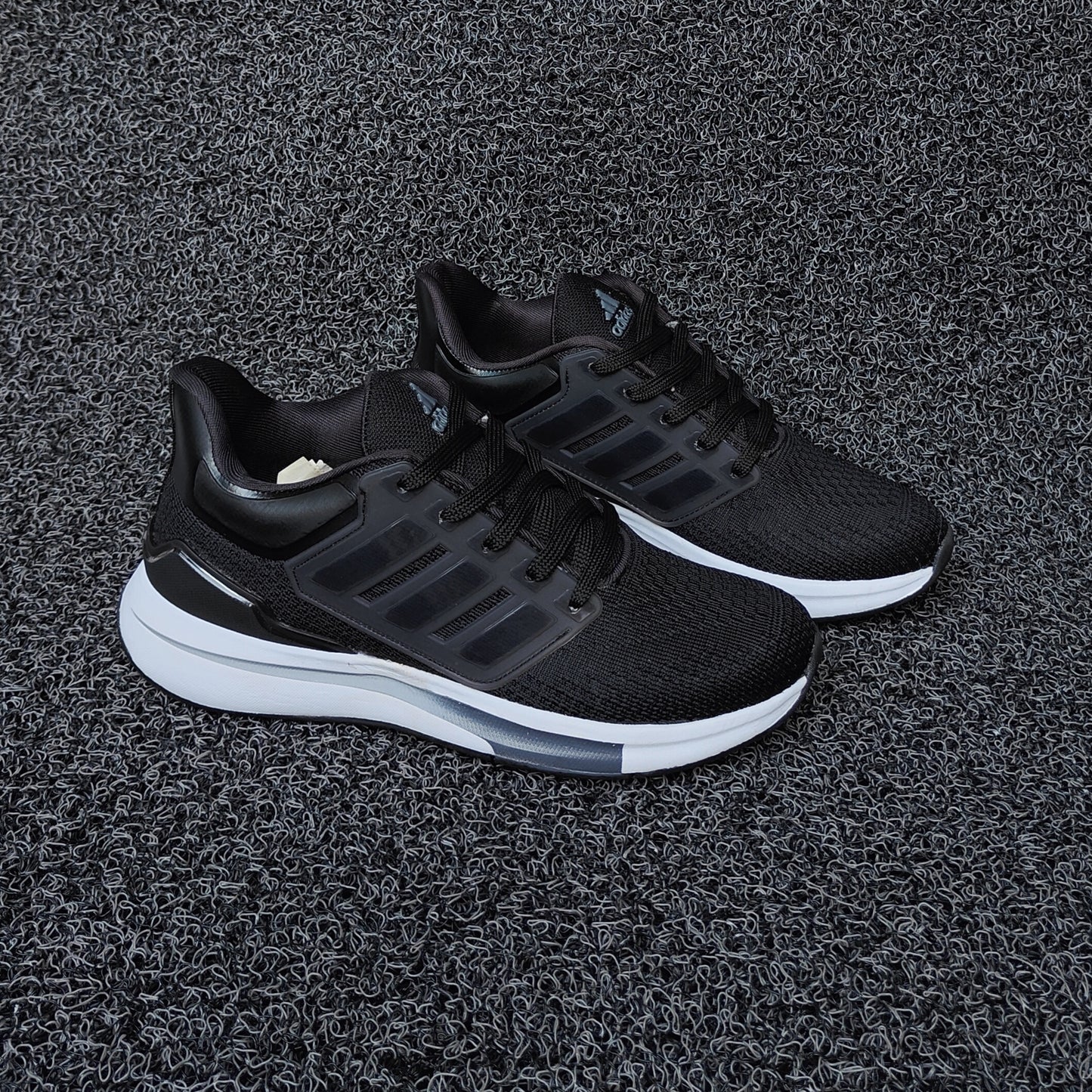 EQ21 Run Shoes Black White