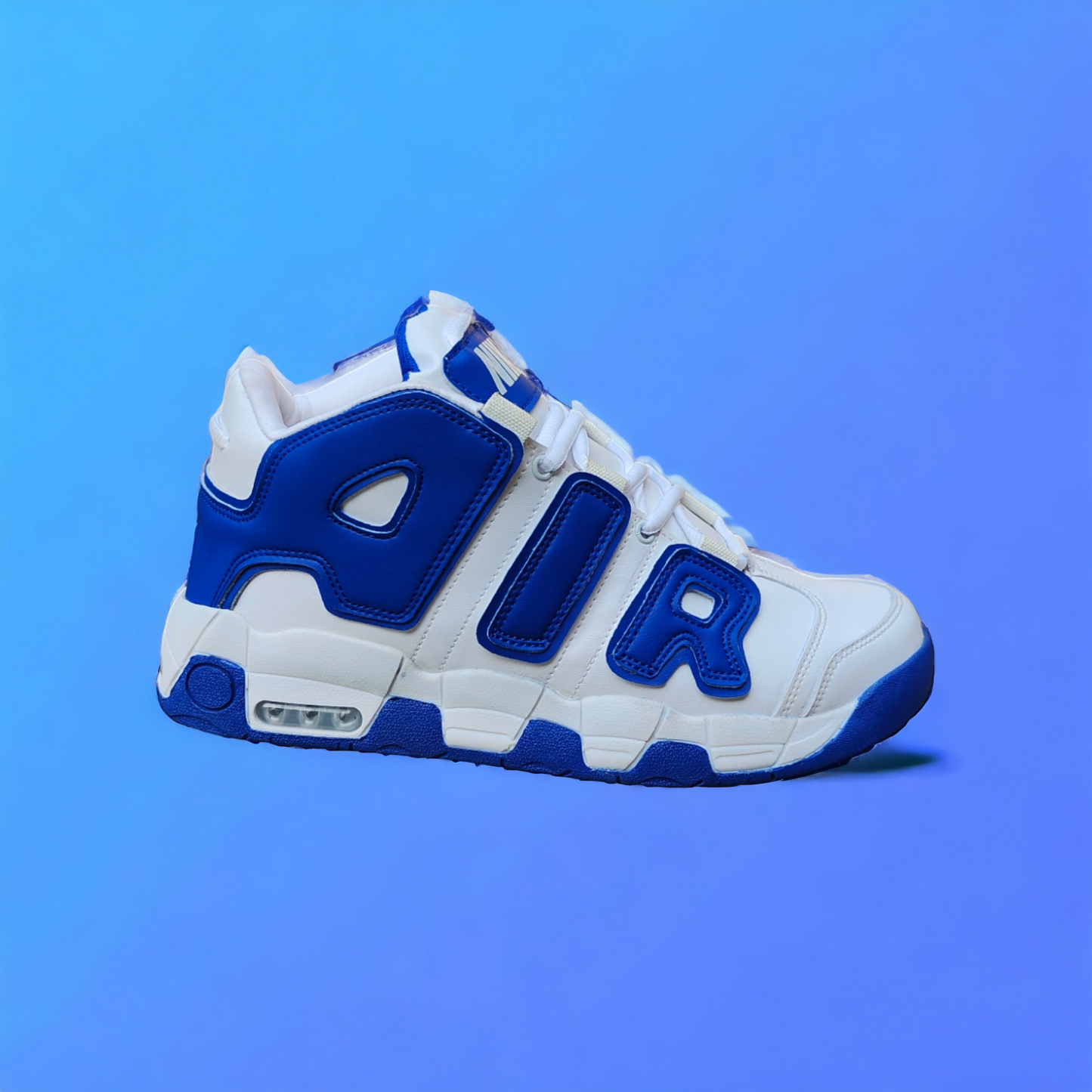 Uptempo TPR Royal Blue White