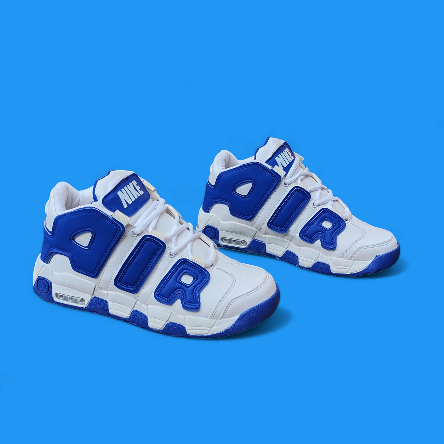 Uptempo TPR Royal Blue White