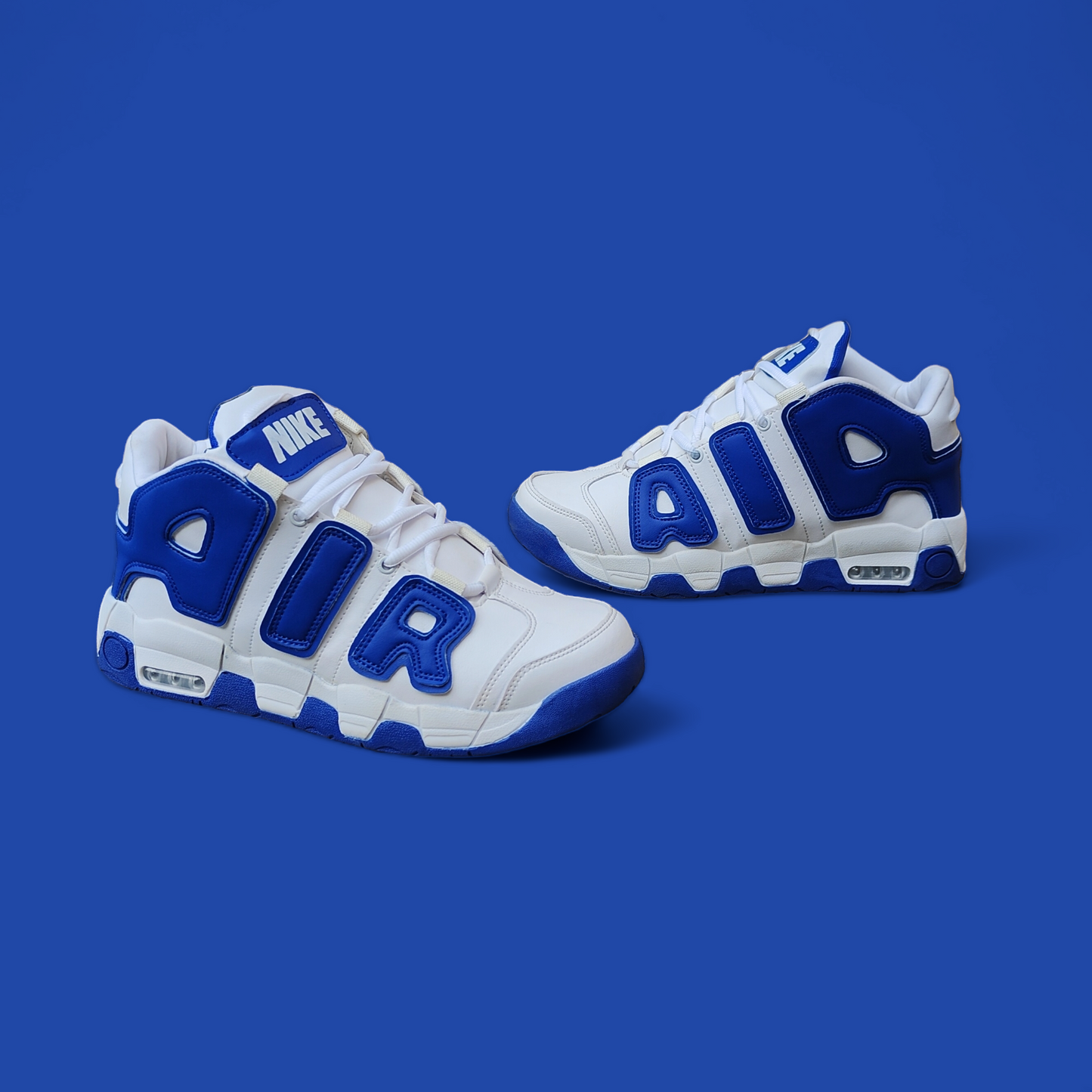 Uptempo TPR Royal Blue White