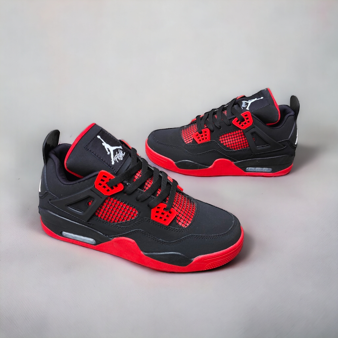 Jordan 4 Black/Red