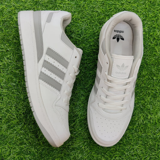 Forum White/Grey Leather Quality