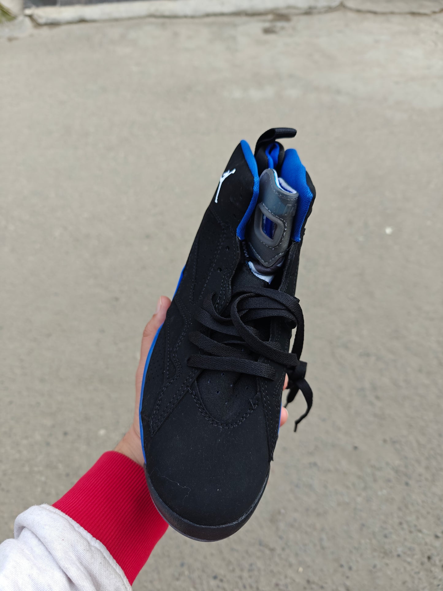 Jumpman MVP Black University Blue 7A