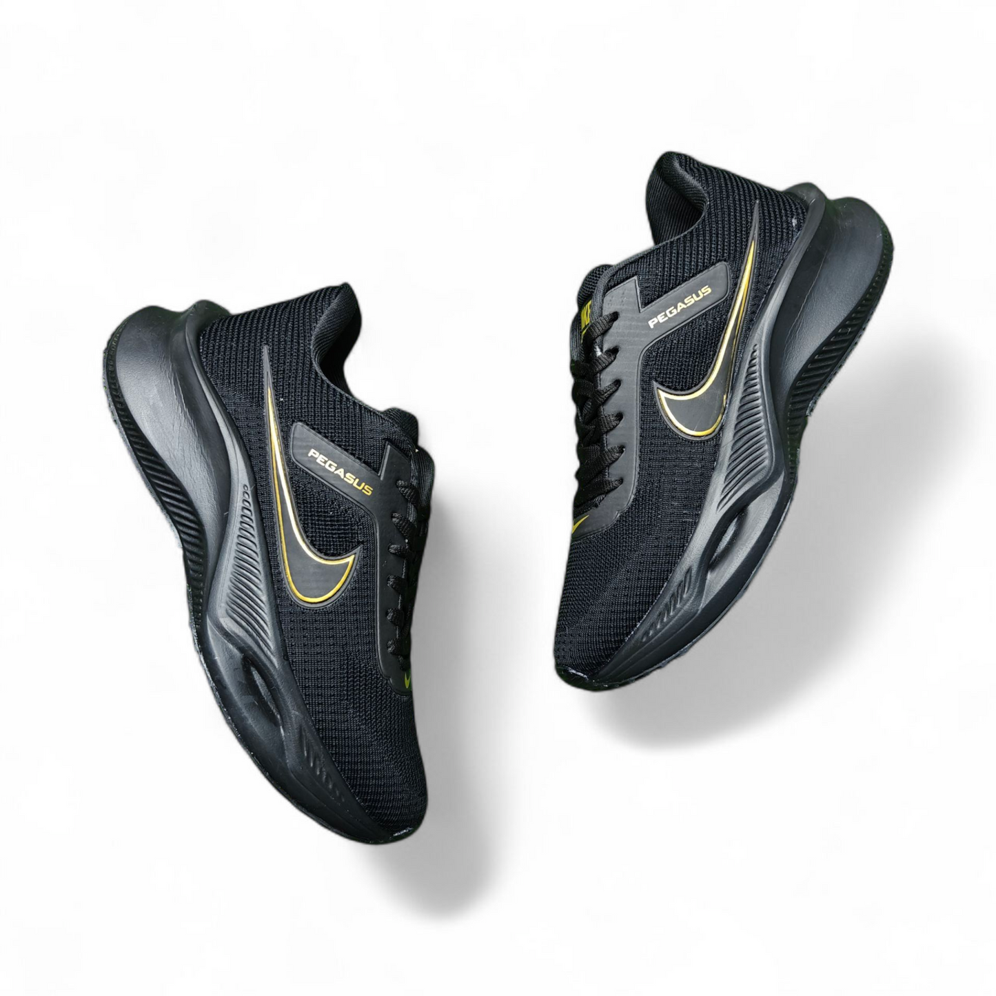 Zoom X Pegasus Full Black Golden