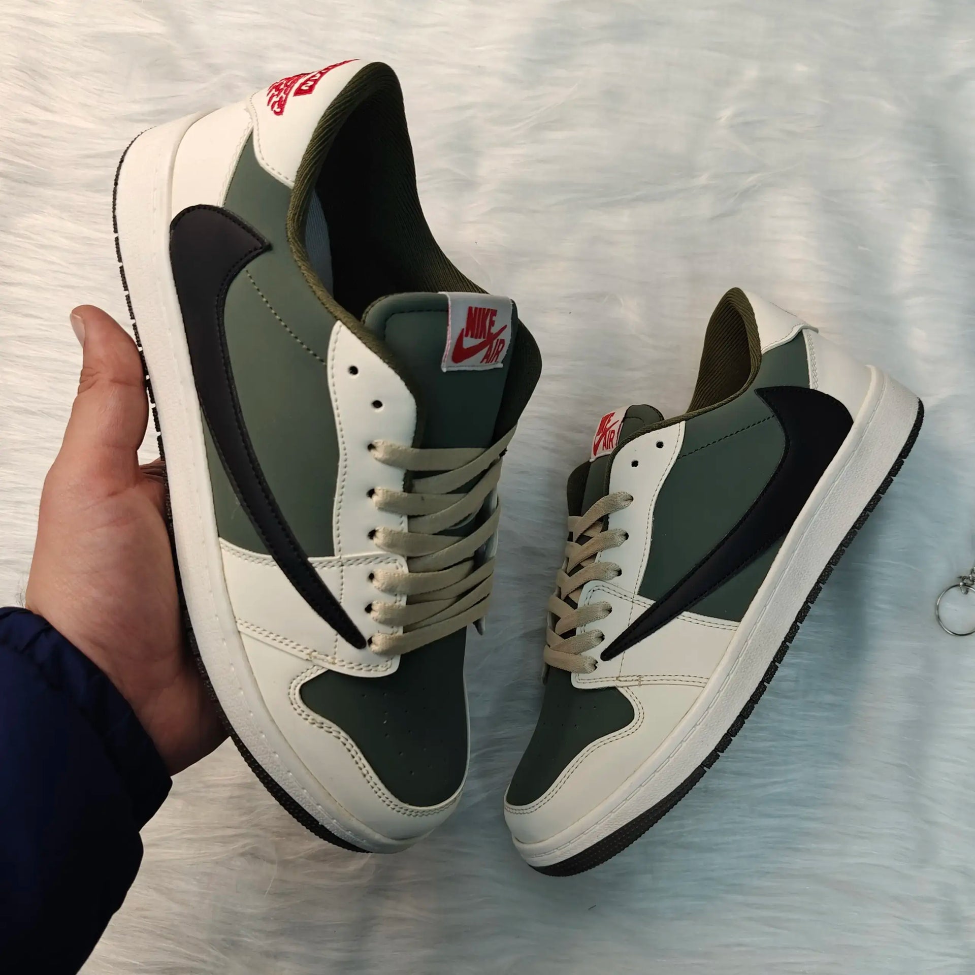 Travis Scott Reverse Olive off white – Foot Steps