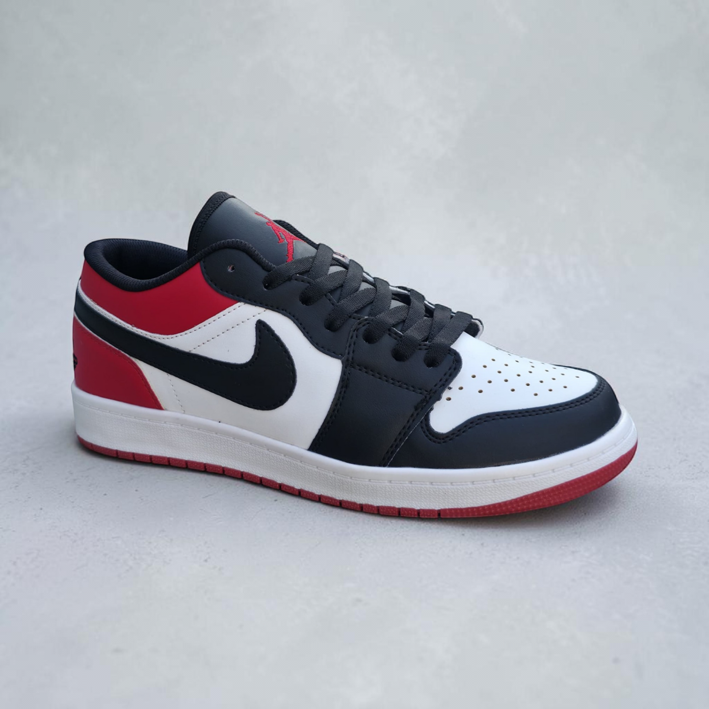 Jordan 1 Low Black Red