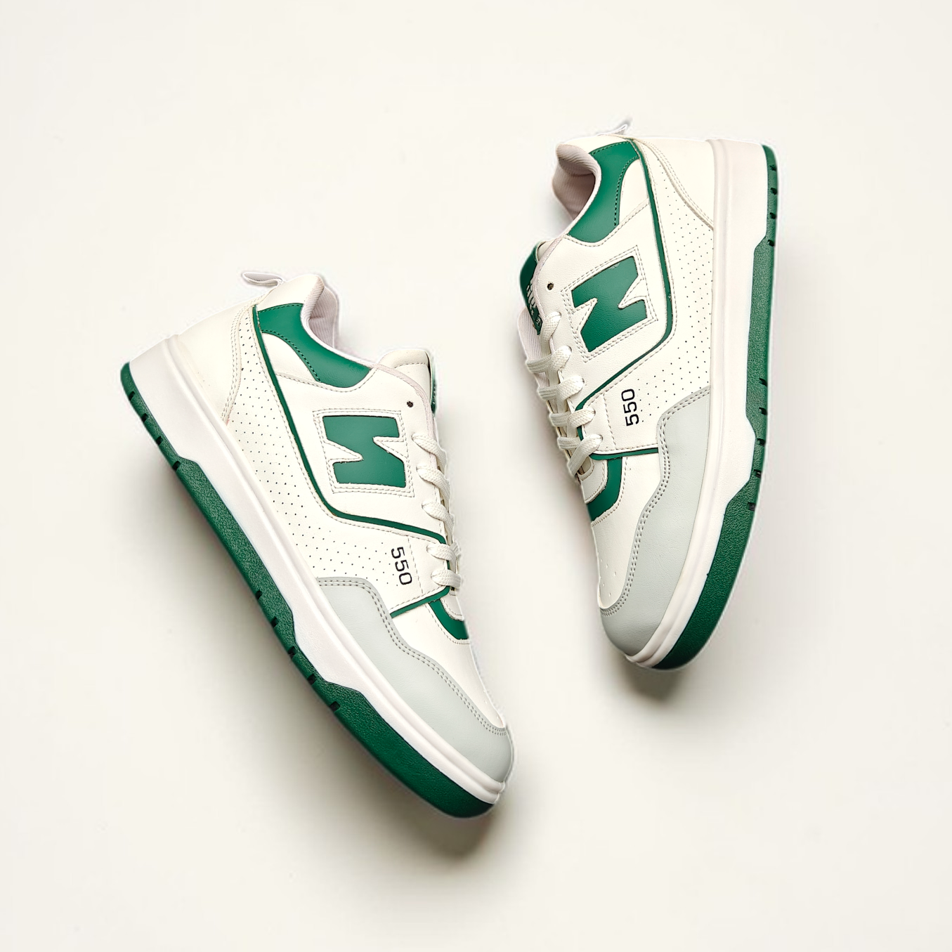 NB 550 Green/White