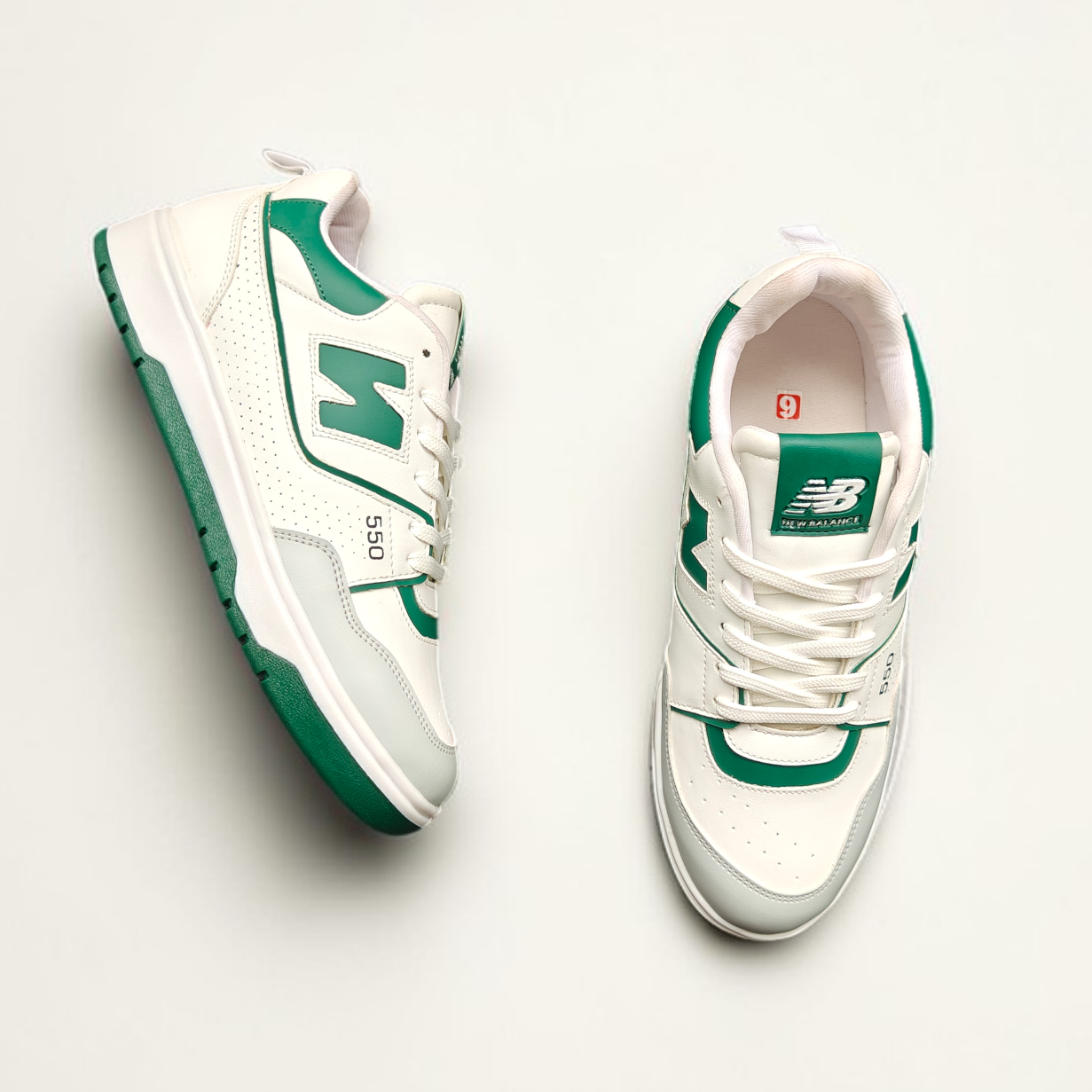 NB 550 Green/White